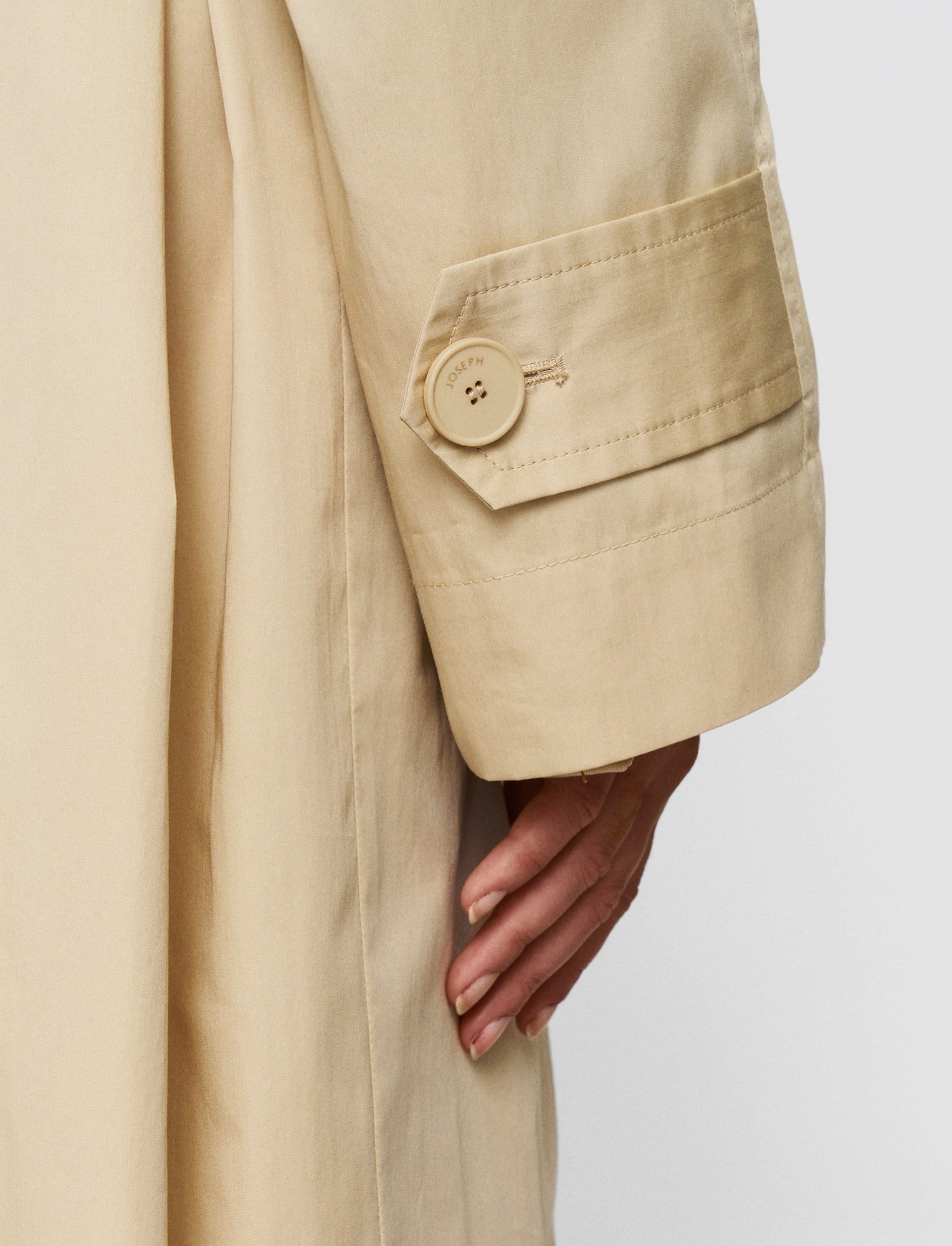 beige-fluid-rainwear-cambrai-coat-JOSEPH