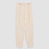 Beige Tweed Timothy Trousers - Joseph