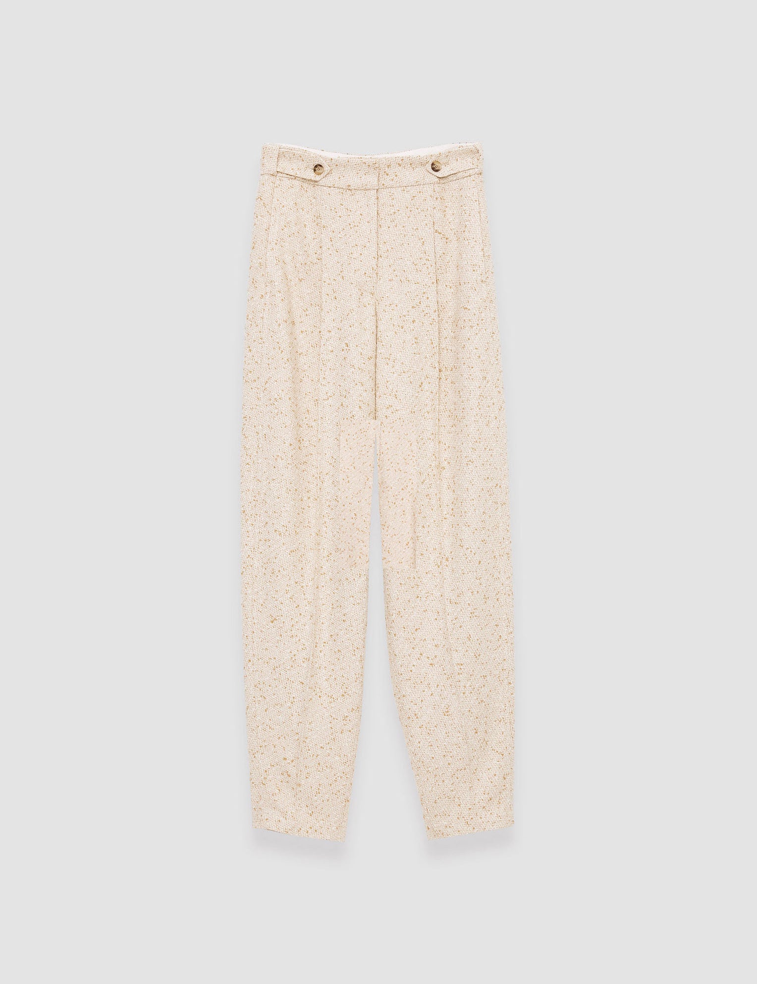 Beige Tweed Timothy Trousers - Joseph