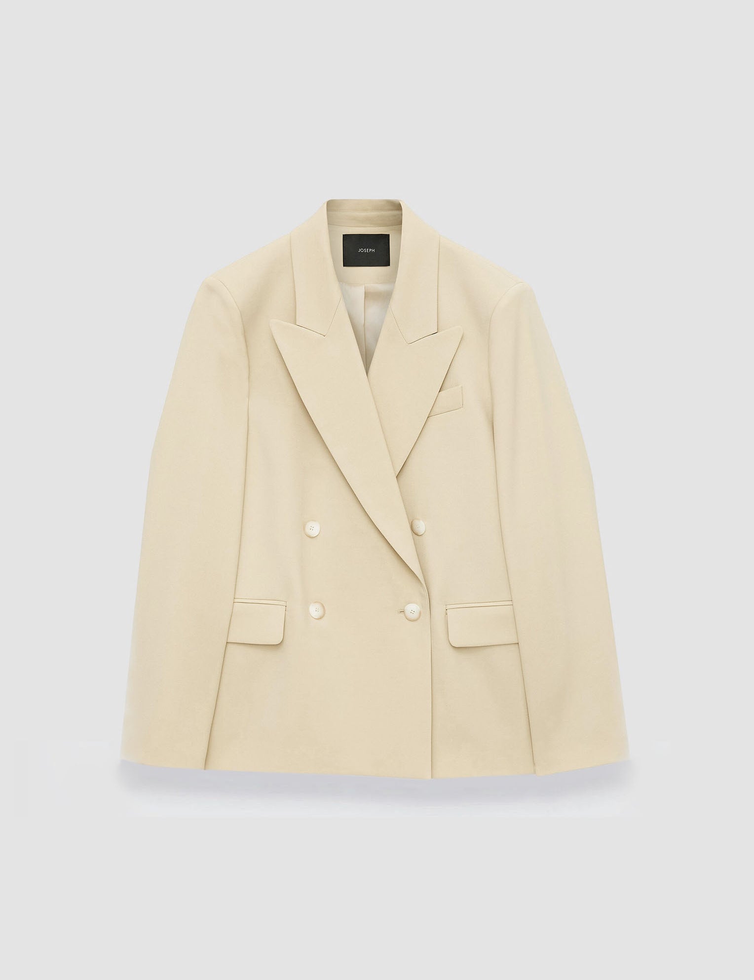 Beige Jaden Tailoring Wool Stretch Jacket - Joseph