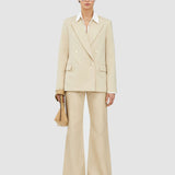 Beige Jaden Tailoring Wool Stretch Jacket - Joseph