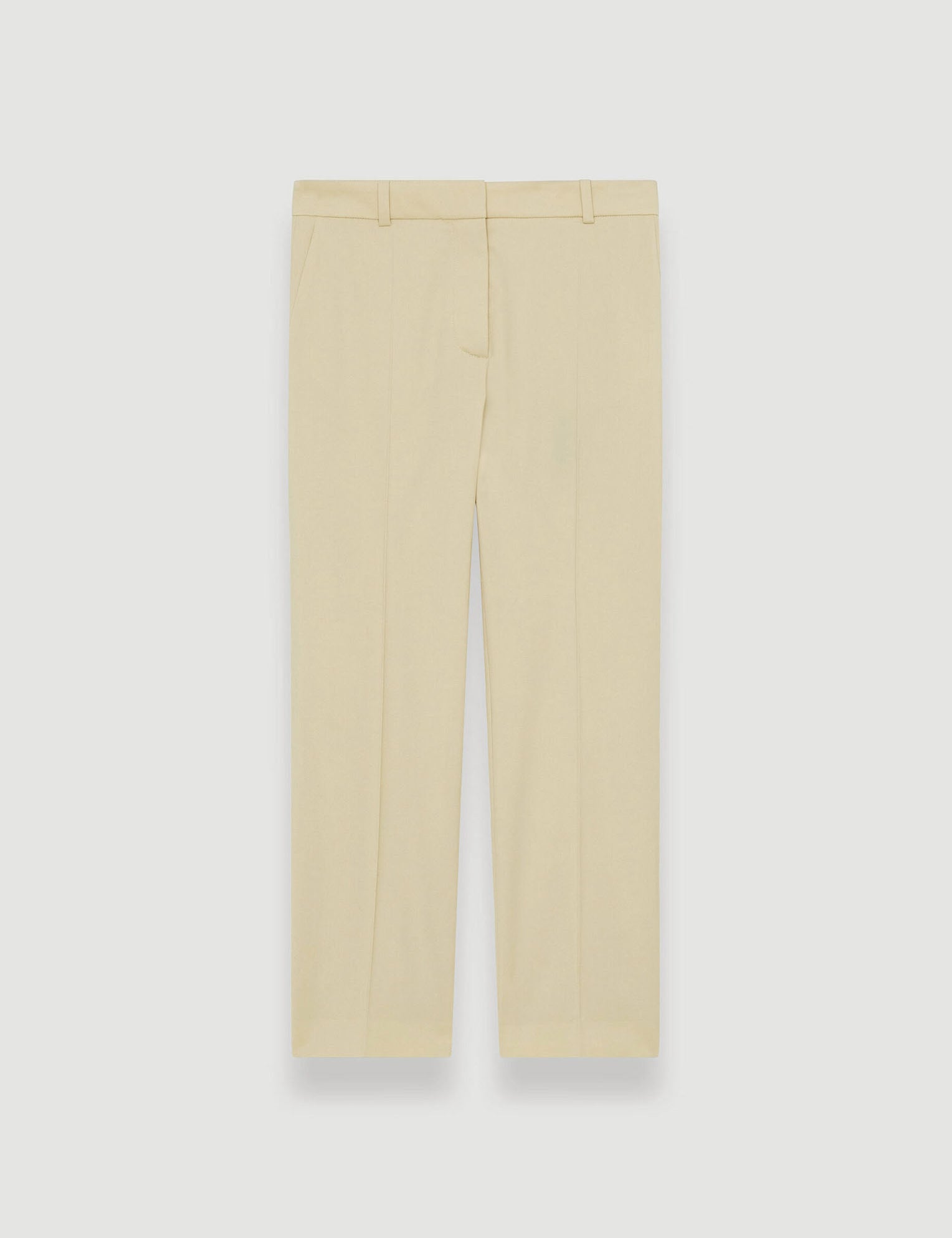 Beige Tailoring Wool Stretch Coleman Trousers - Joseph