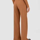 Brown Morissey Tailoring Wool Stretch Trousers - Joseph