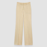 Beige Morissey Tailoring Wool Stretch Trousers - Joseph