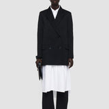 Black Ottoman Jersey Chapone Jacket - Joseph