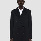 Black Ottoman Jersey Chapone Jacket - Joseph