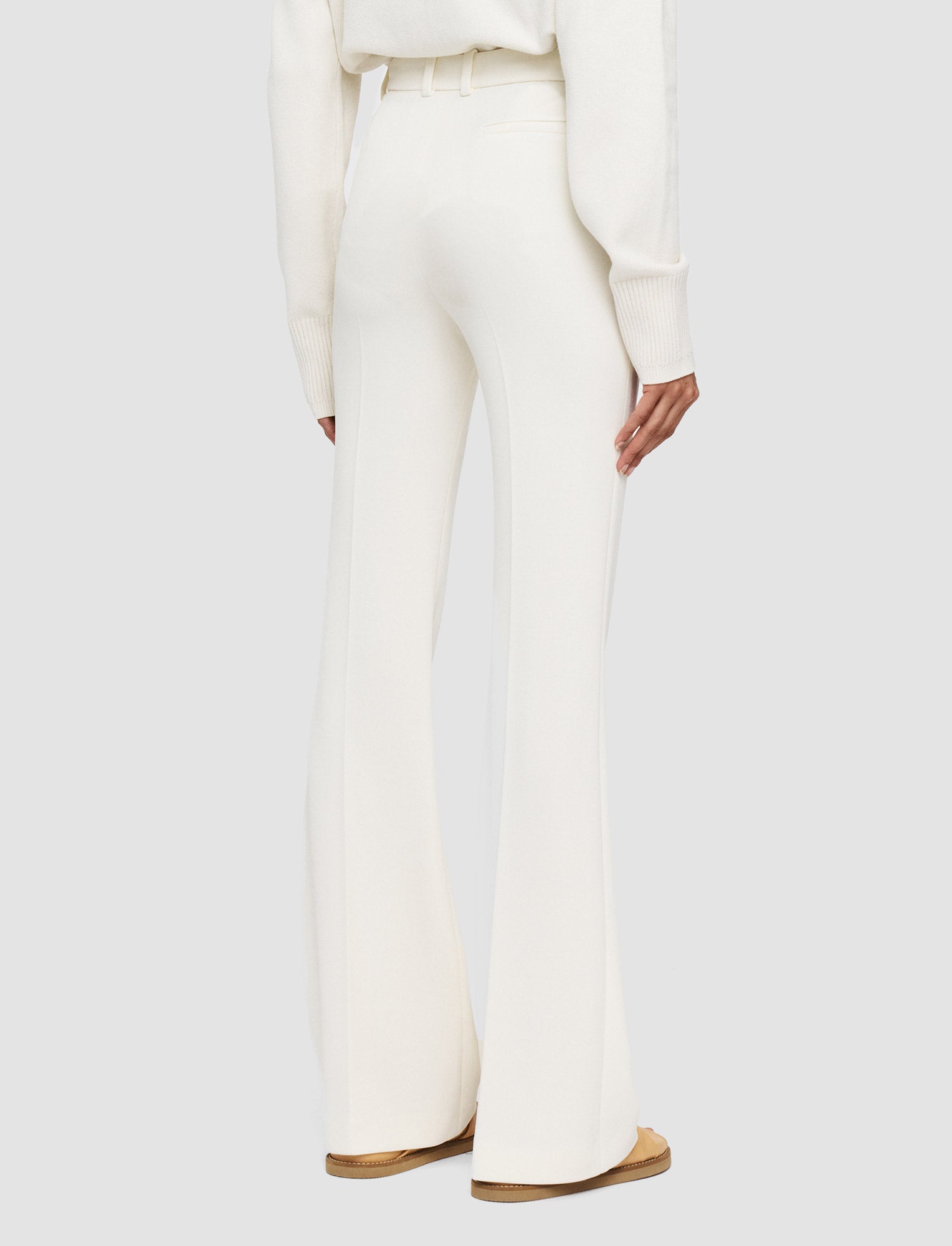 white-ottoman-jersey-tafira-trousers-JOSEPH