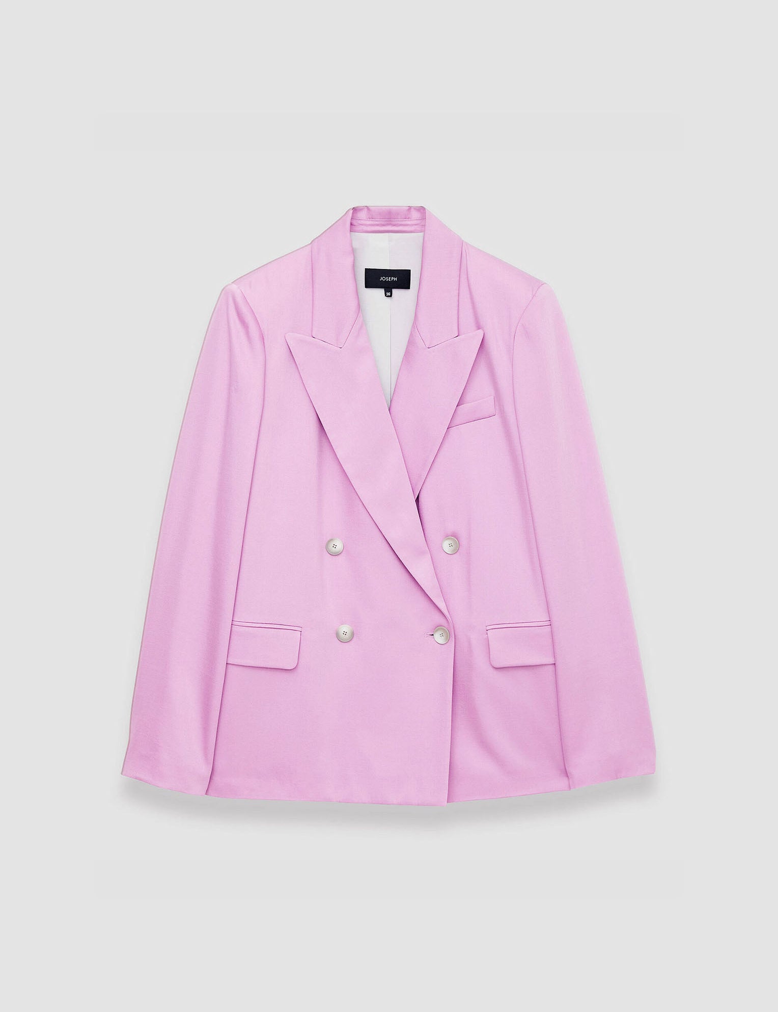 Pink Jaden Soft Viscose Tailoring Jacket - Joseph