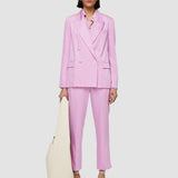 Pink Jaden Soft Viscose Tailoring Jacket - Joseph