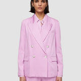 Pink Jaden Soft Viscose Tailoring Jacket - Joseph