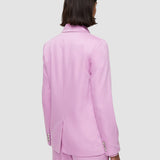 Pink Jaden Soft Viscose Tailoring Jacket - Joseph