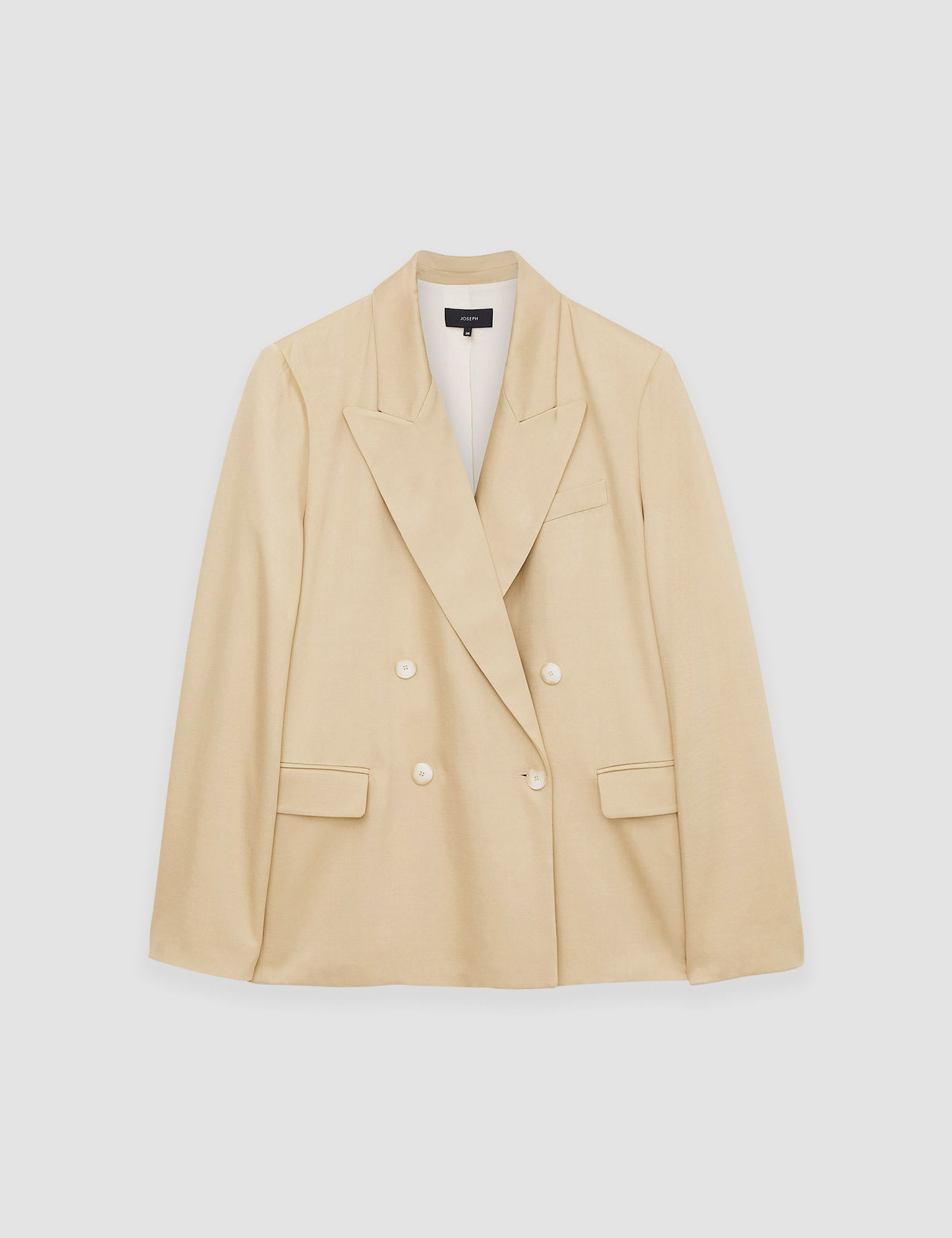 Beige Jaden Soft Viscose Tailoring Jacket - Joseph