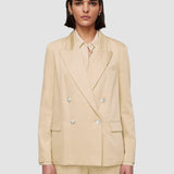 Beige Jaden Soft Viscose Tailoring Jacket - Joseph