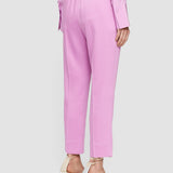 Pink Soft Viscose Tailoring Tottenham Trousers - Joseph