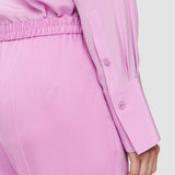 Pink Soft Viscose Tailoring Tottenham Trousers - Joseph