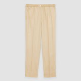 Beige Soft Viscose Tailoring Tottenham Trousers - Joseph