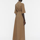 Textured Twill Dareau Dress