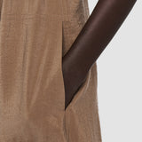 Textured Twill Dareau Dress