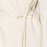 Beige Textured Twill Mayet Jacket - Joseph