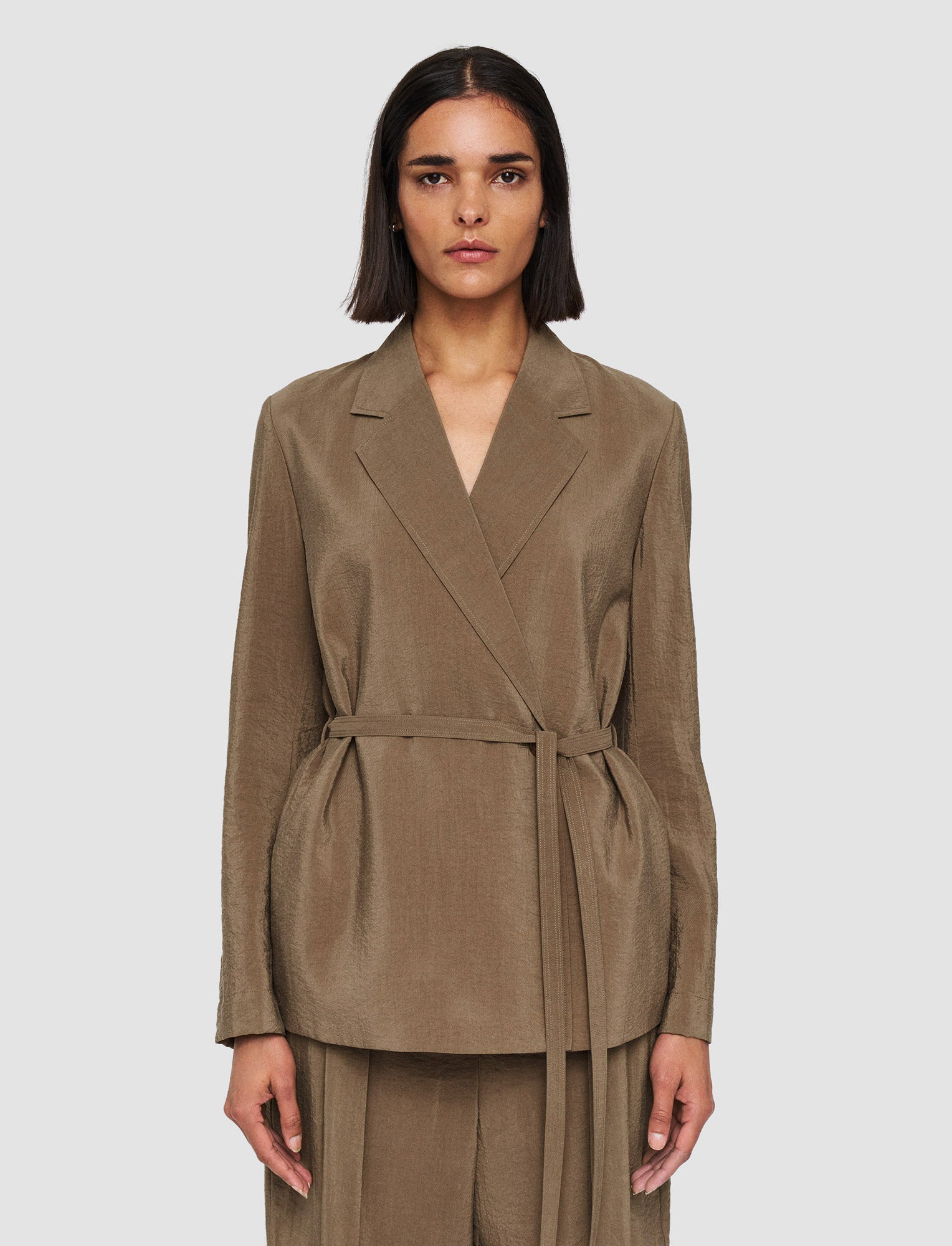 brown-textured-twill-mayet-jacket-JOSEPH