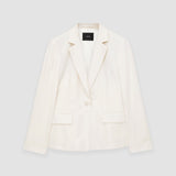 Beige Light Cotton Sateen Joaquim Jacket - Joseph