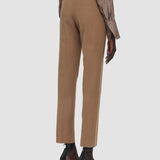 Brown Bi-Stretch Toile Coleman Trousers - Joseph