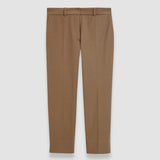 Brown Bi-Stretch Toile Bing Court Trousers - Joseph