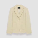 Beige Glenview Tailoring Wool Stretch Jacket - Joseph