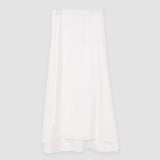 Beige Light Cotton Sateen Alix Skirt - Joseph