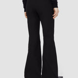 Black Tafira Gabardine Stretch Trousers - Joseph