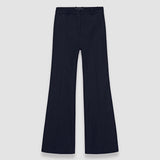 Blue Tafira Gabardine Stretch Trousers - Joseph