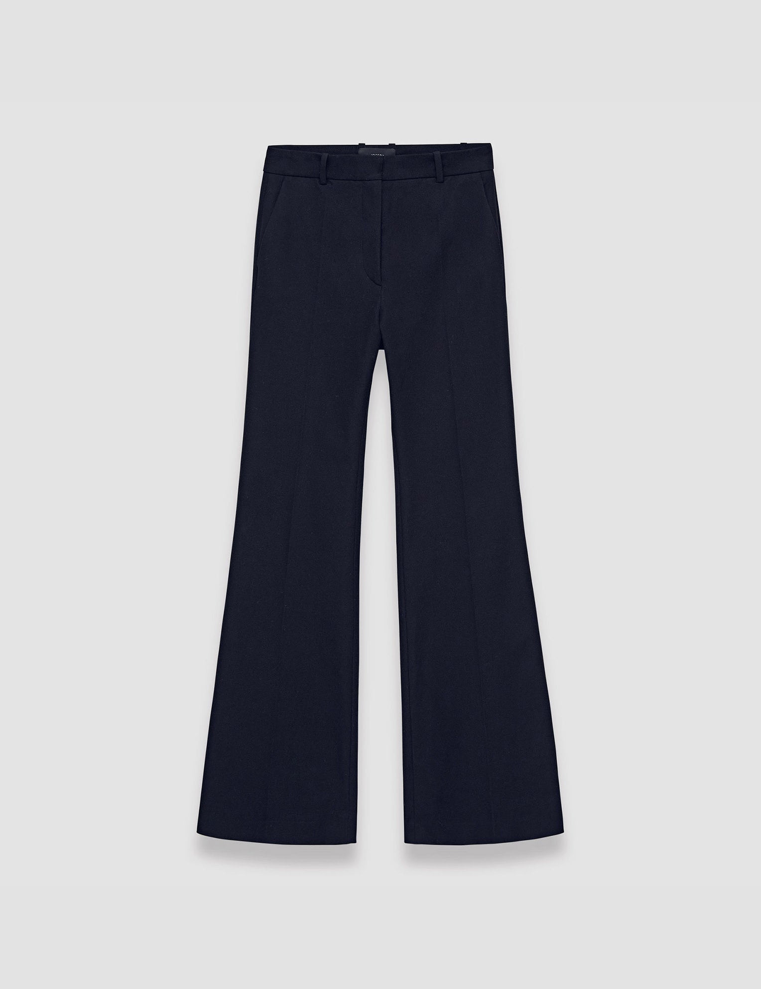 Blue Tafira Gabardine Stretch Trousers - Joseph