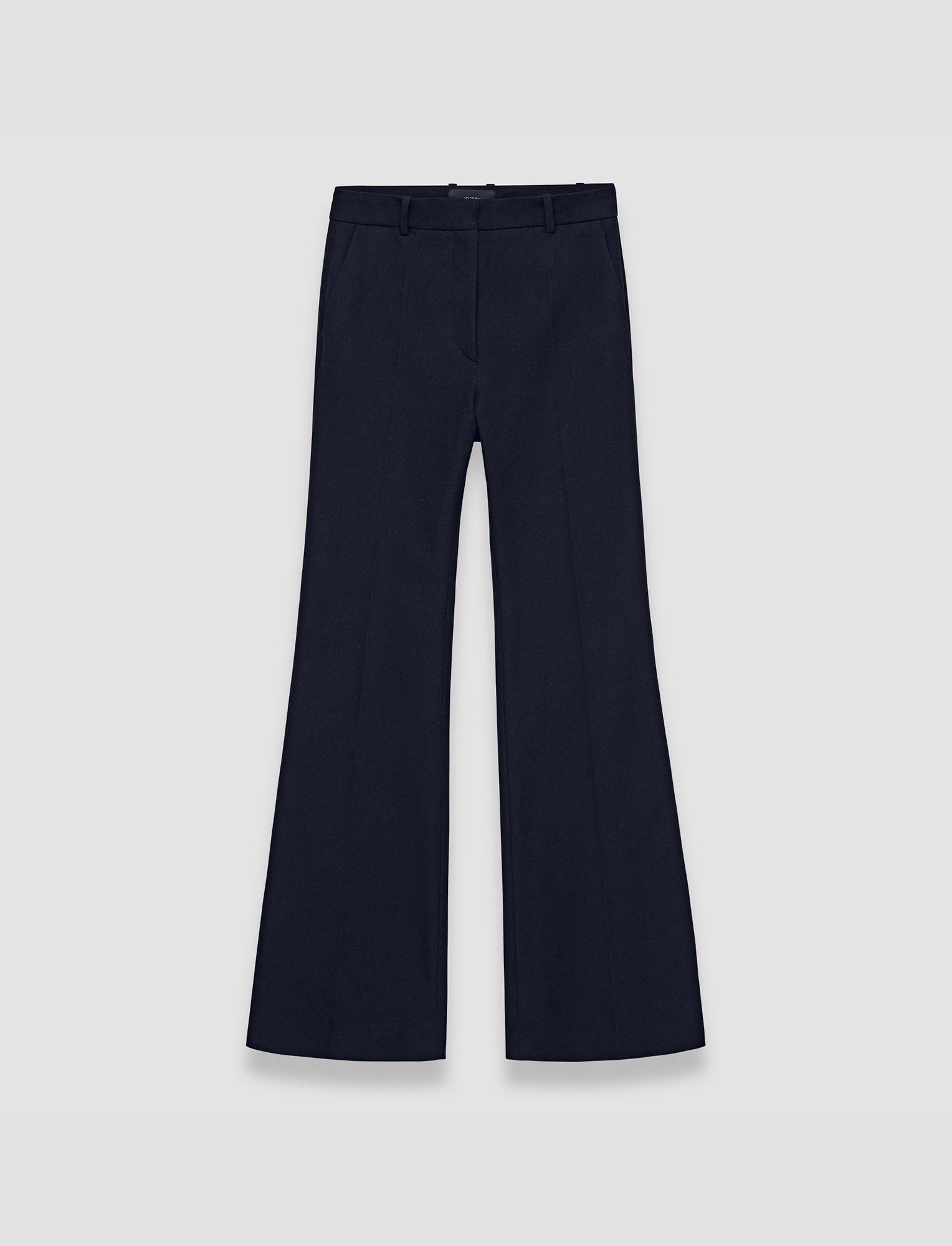 blue-tafira-gabardine-stretch-trousers-JOSEPH