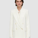 White Jaden Comfort Cady Jacket - Joseph