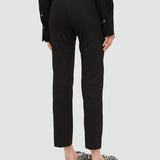 Black Light Gabardine Stretch Coleman Trousers - Joseph