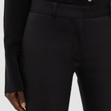 Black Bing Court Light Gabardine Stretch Trousers - Joseph