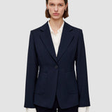 Blue Glenview Tailoring Wool Stretch Jacket - Joseph