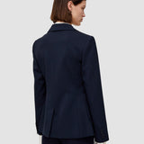 Blue Glenview Tailoring Wool Stretch Jacket - Joseph