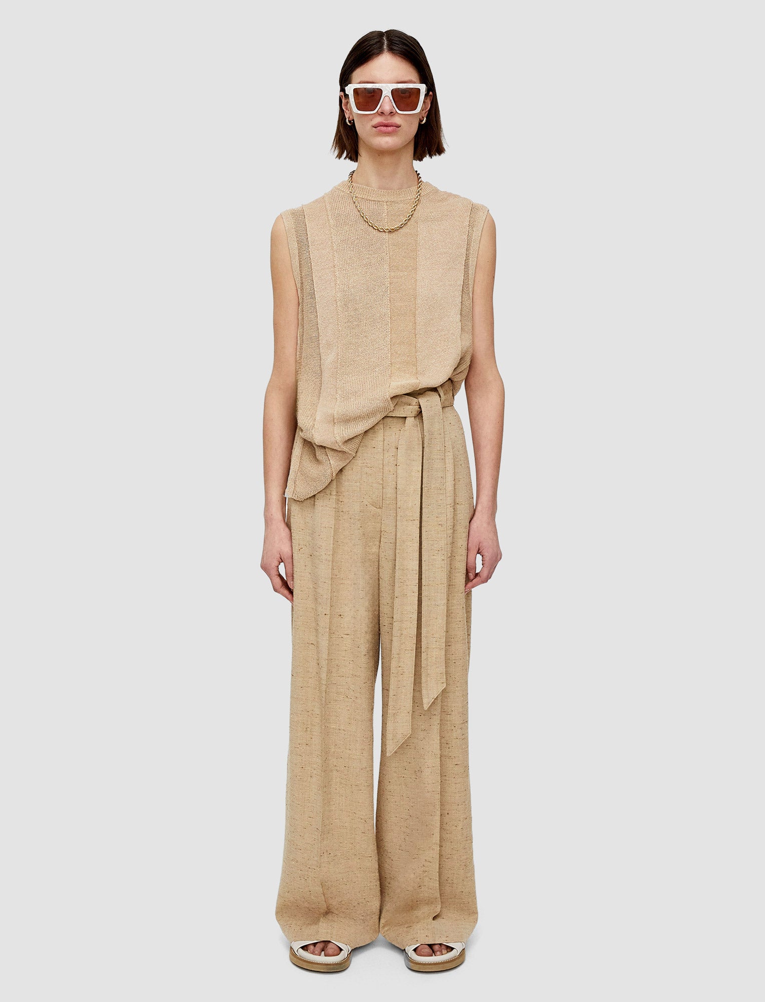 beige-speckled-silk-linen-atlas-trousers-JOSEPH