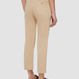 Beige Bing Court Light Gabardine Stretch Trousers - Joseph