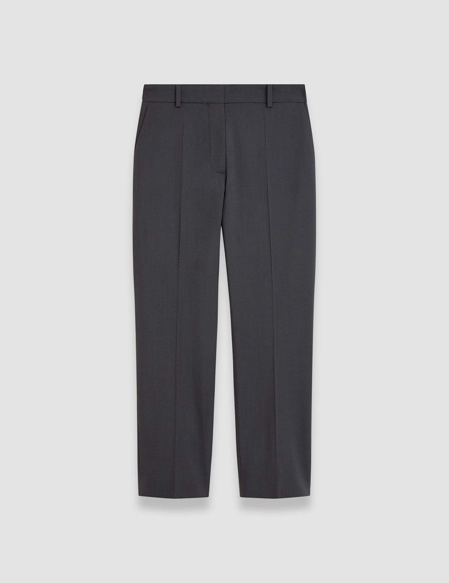 Grey Tailoring Wool Stretch Coleman Trousers - Joseph