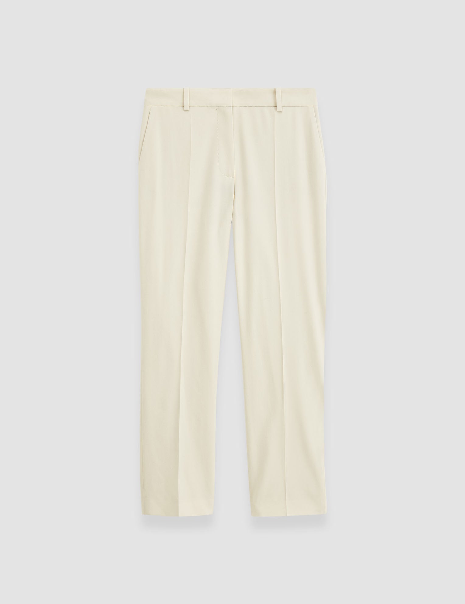 Beige Tailoring Wool Stretch Coleman Trousers - Joseph