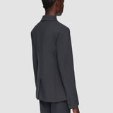 Grey Glenview Tailoring Wool Stretch Jacket - Joseph