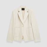 Beige Glenview Tailoring Wool Stretch Jacket - Joseph