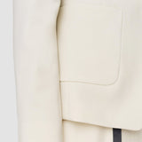 Beige Glenview Tailoring Wool Stretch Jacket - Joseph