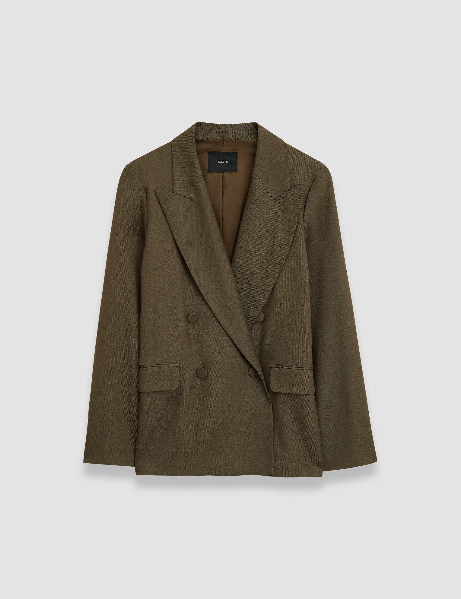 Green Viscose Twill Jaden Jacket - Joseph