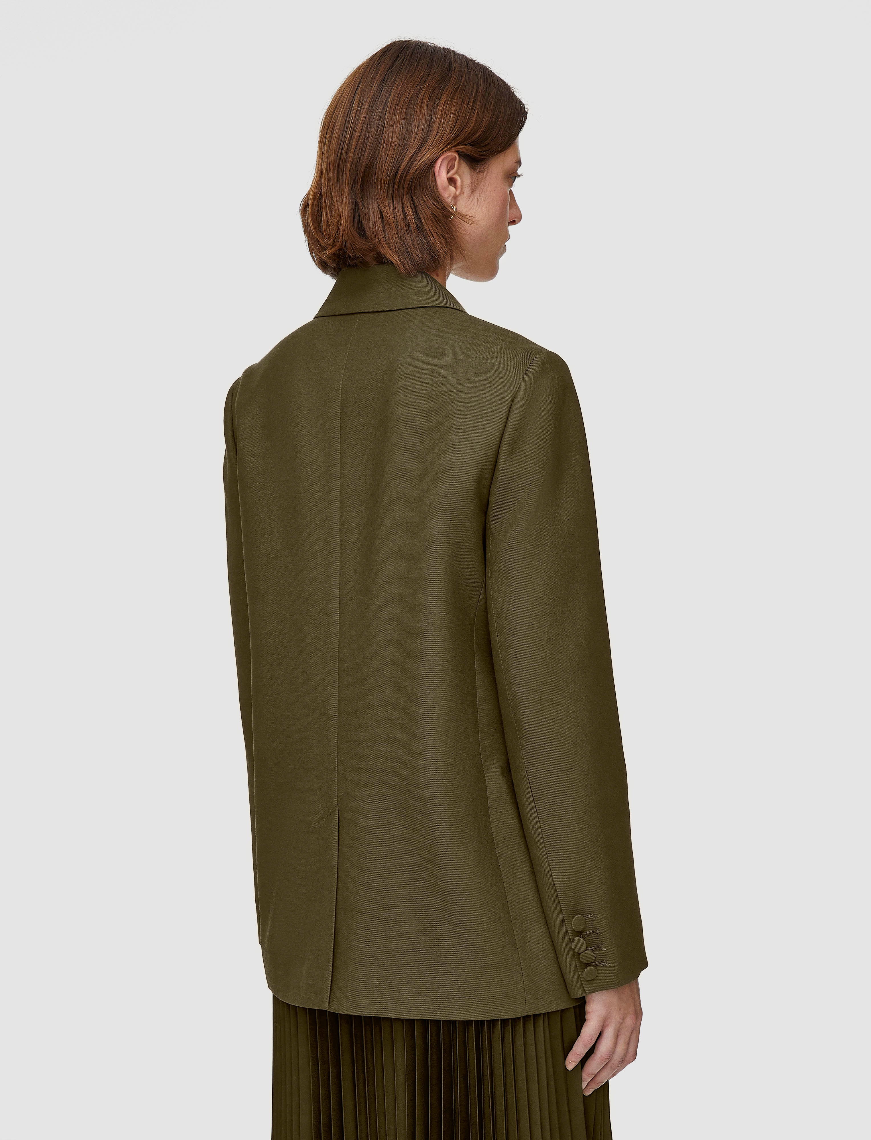 green-viscose-twill-jaden-jacket-JOSEPH