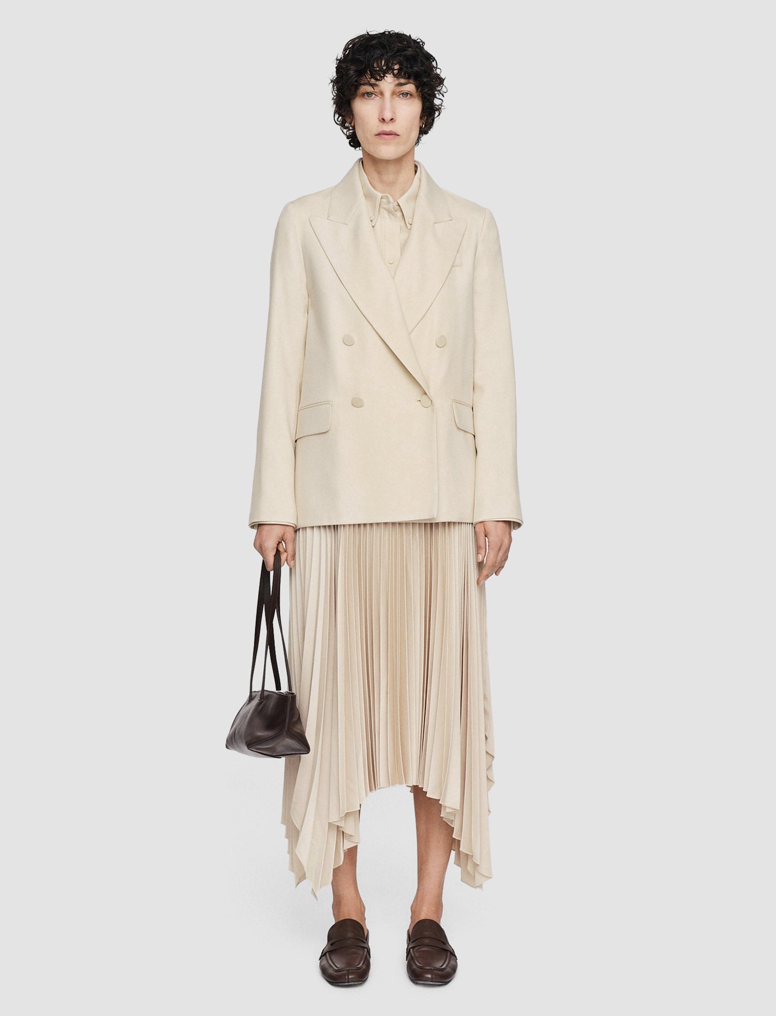 beige-viscose-twill-jaden-jacket-JOSEPH