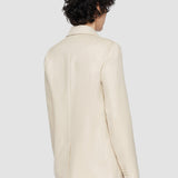 Beige Viscose Twill Jaden Jacket - Joseph