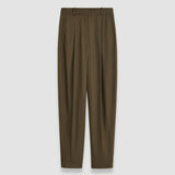 Green Viscose Twill Germain Trousers - Joseph